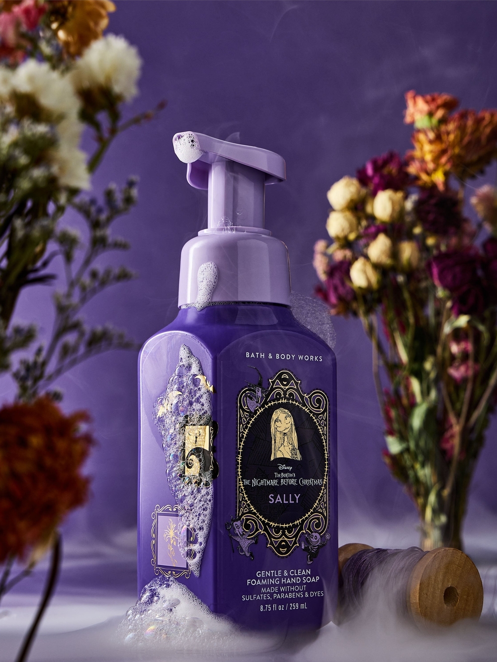 Bath & Body Works Sally Foaming Hand Soap โ Purple Bottle Trio - Picture 6 of 8